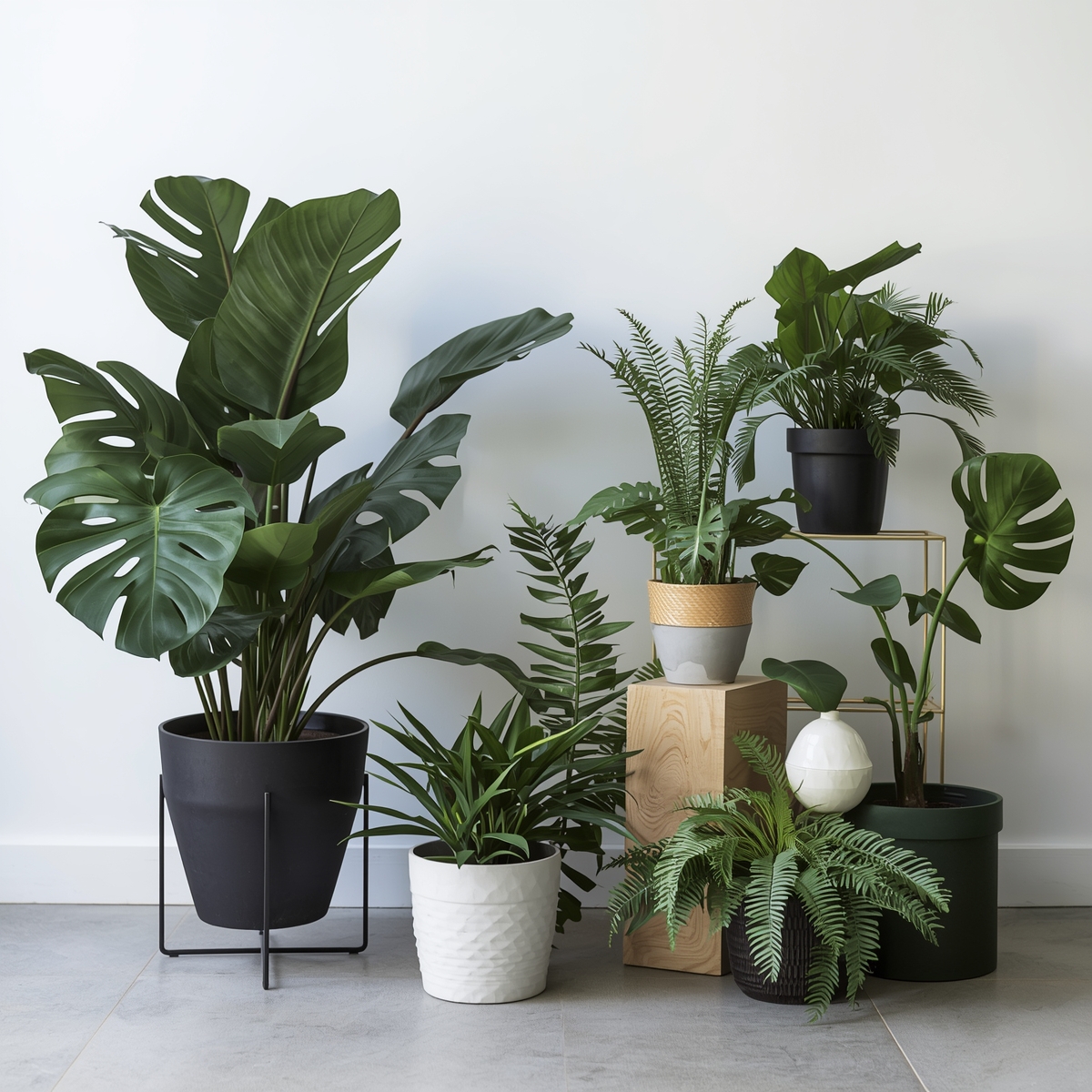 Plant collection showcase