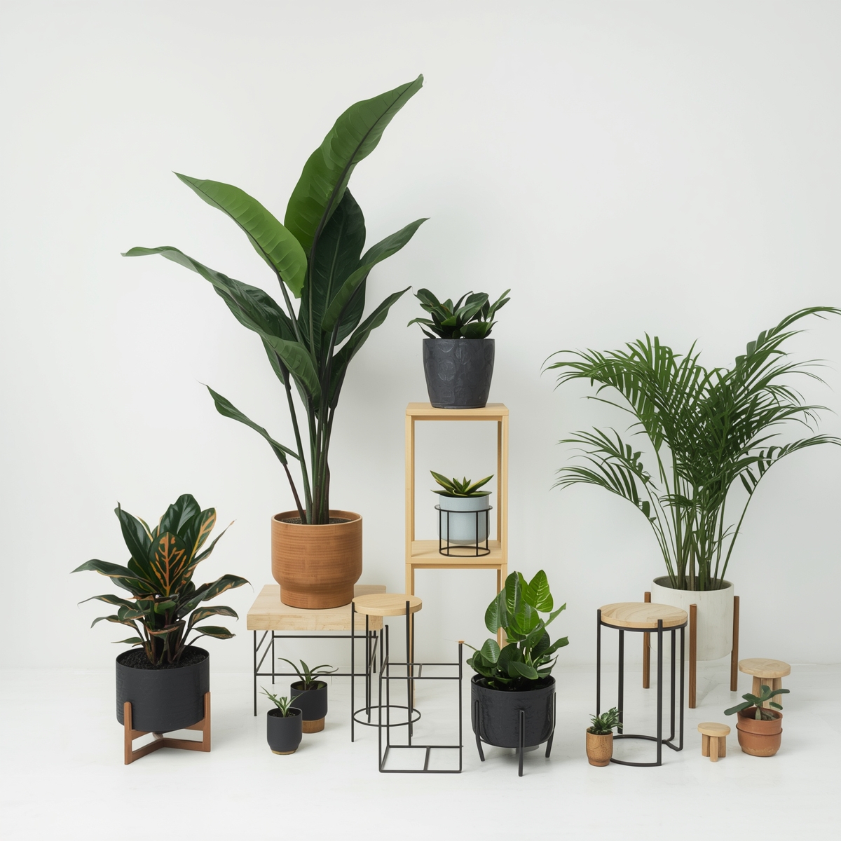 Small and petite plant collection