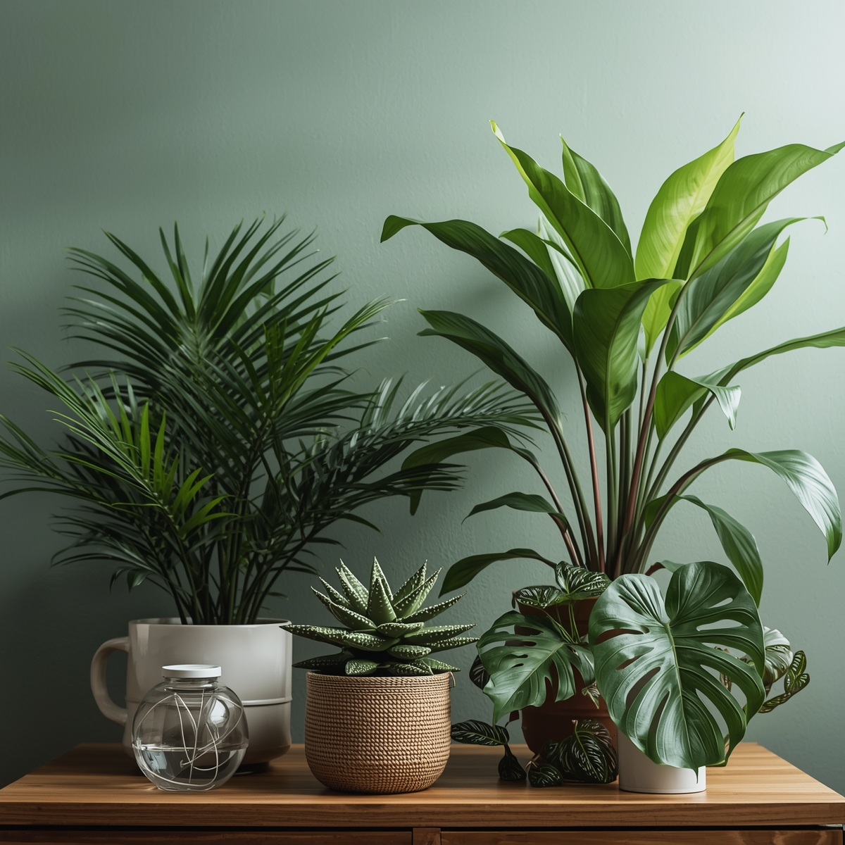 Spring indoor plant selection